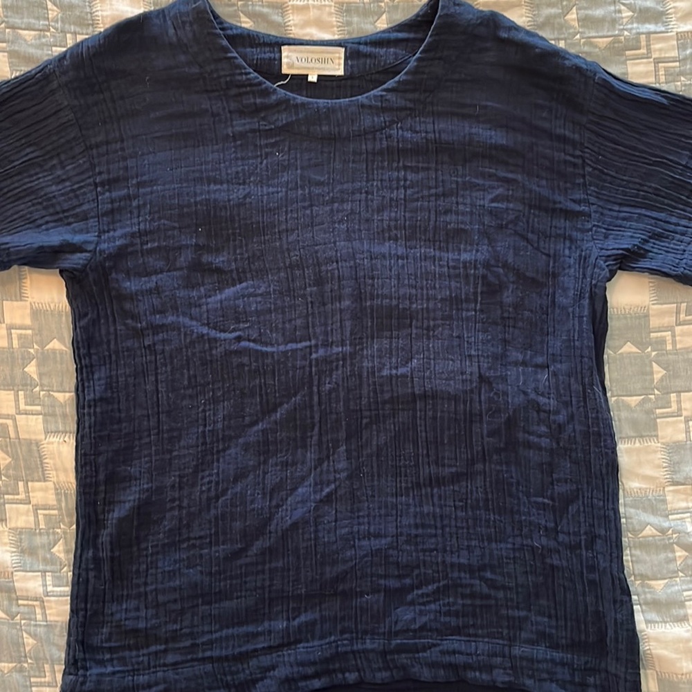 Voloshin cotton gauze t shirt